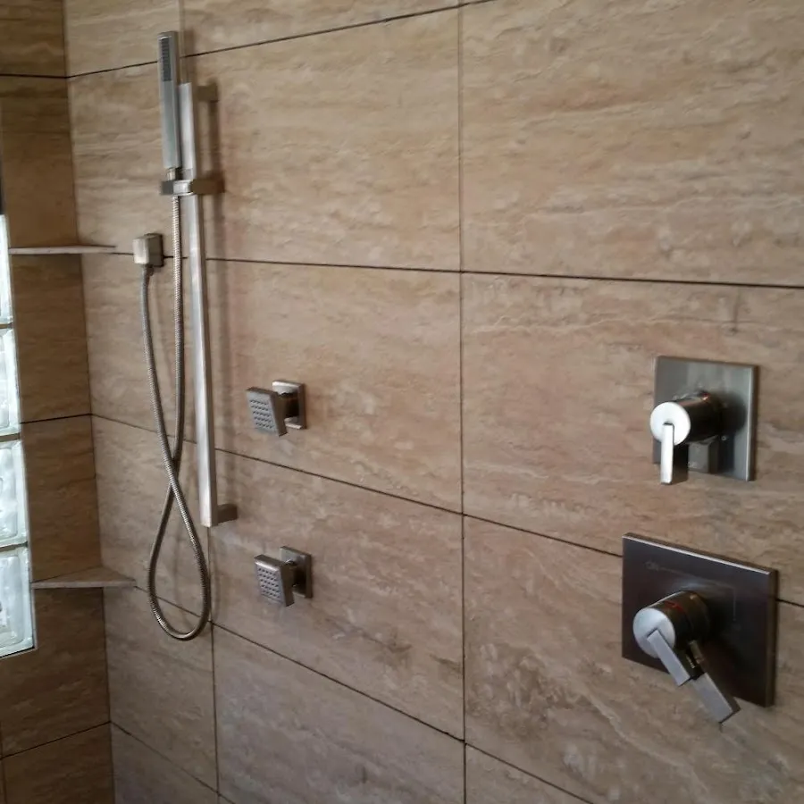Shower fixture installation for Frozen Pipe Repair in Moorestown